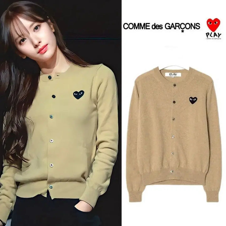 [BUNJANG] Comme des Garcons Women's Round Cardigan / [ 정품, 새상품, 특가 ]  꼼데가르송 라운드 여성용 가디건