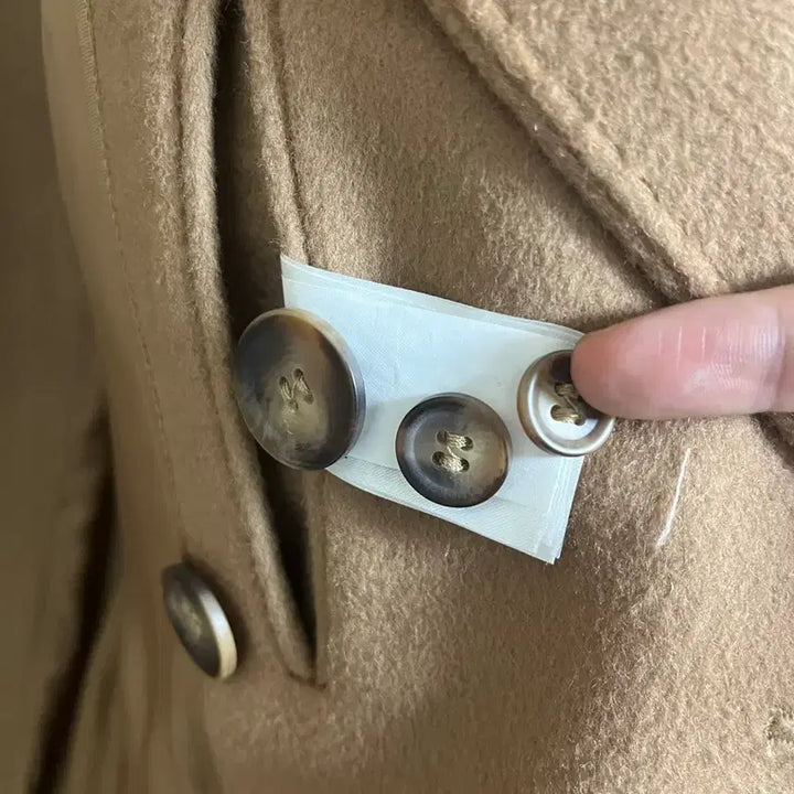 [BUNJANG] H&amp;M x Maison Margiela Camel Coat (Size 46) / H&amp;M x 마르지엘라 / 코트 / 카멜 / 사이즈 46