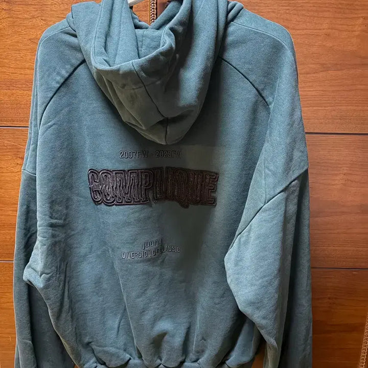 [BUNJANG] Juun.J 23FW Green Hoodie / 준지 23fw 후디 그린 후드 그린