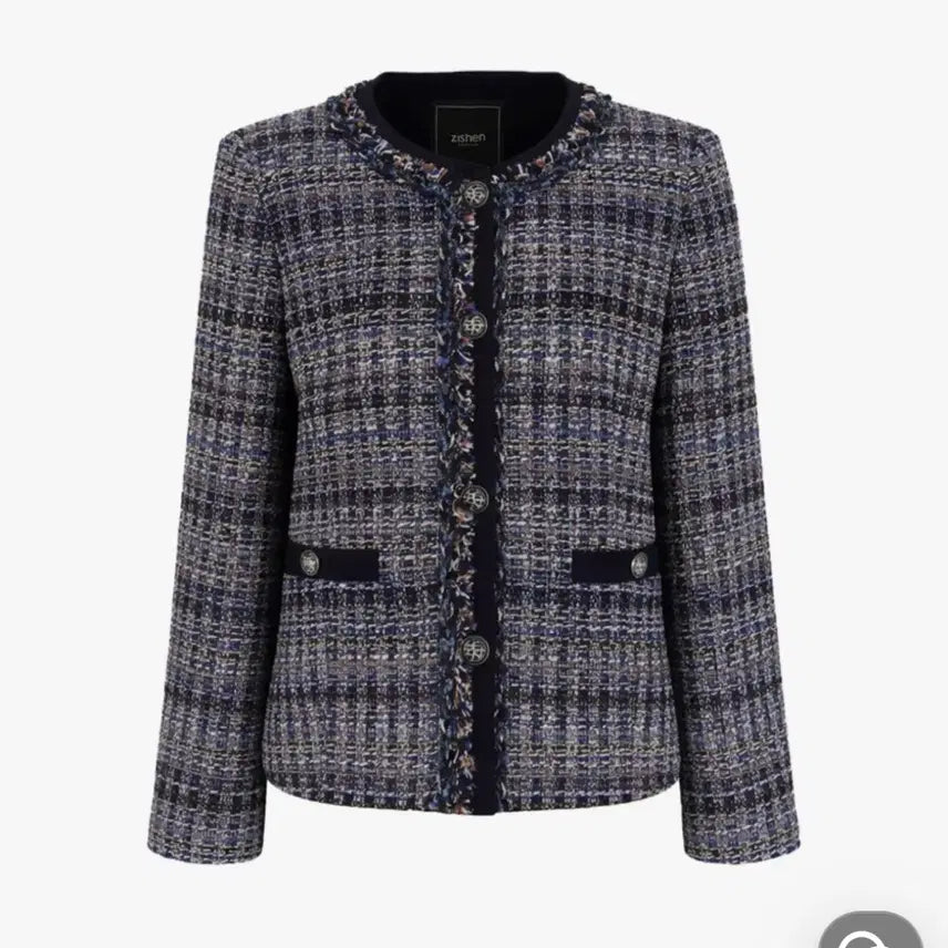 [BUNJANG] Zishen Tweed Round Jacket / 새상품 zishen 지센 [26SS] [프리미엄] 트위드 라운드 자켓