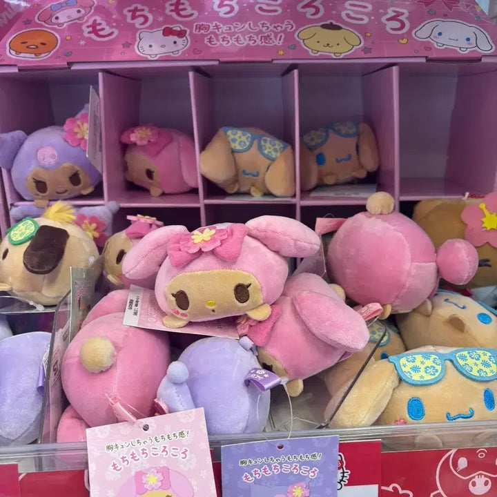 [BUNJANG] Sanrio Don Quijote Gals Hello Kitty Mochi Plush / 태닝키티 돈키호테 모찌마스 키티모찌 헬로키티 산리오 갸루 인형 리락쿠마