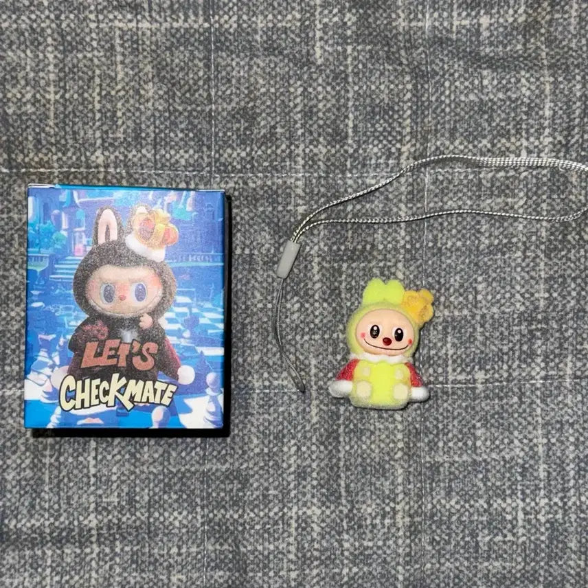 [BUNJANG] Labubu Checkmate Mini Keyring / 비공굿)라부부 체크메이트 미니 키링