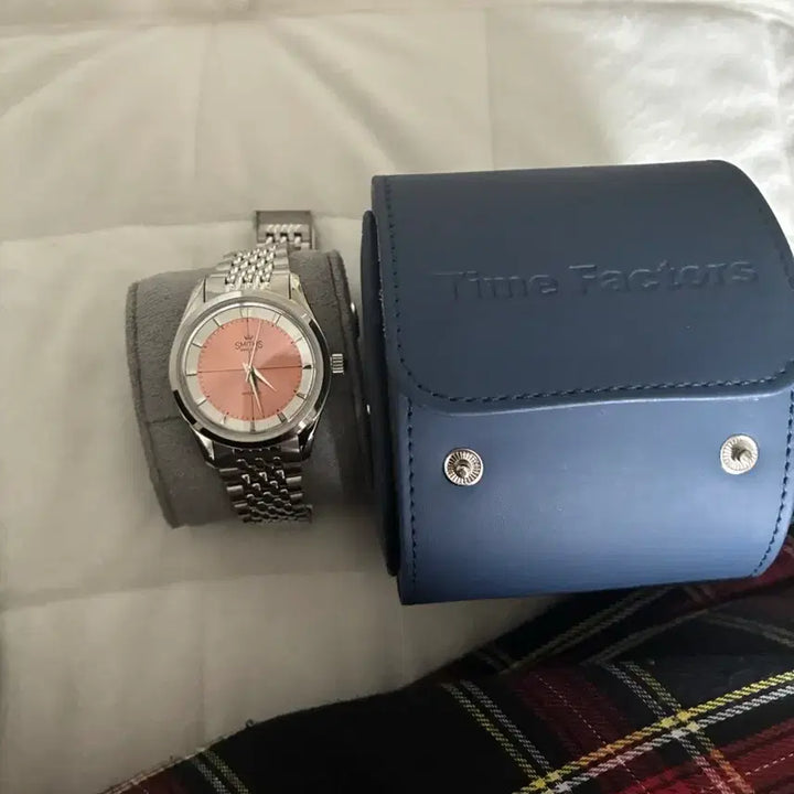 [BUNJANG] TimeFactors Smith PRS54 Salmon Automatic Watch / 단품) 타임팩터 스미스 prs54 살몬 오토매틱