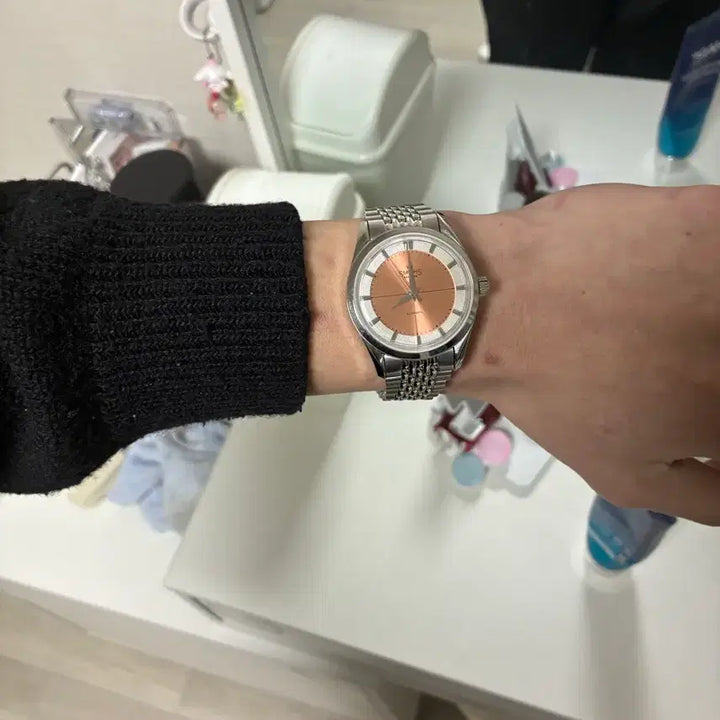 [BUNJANG] TimeFactors Smith PRS54 Salmon Automatic Watch / 단품) 타임팩터 스미스 prs54 살몬 오토매틱
