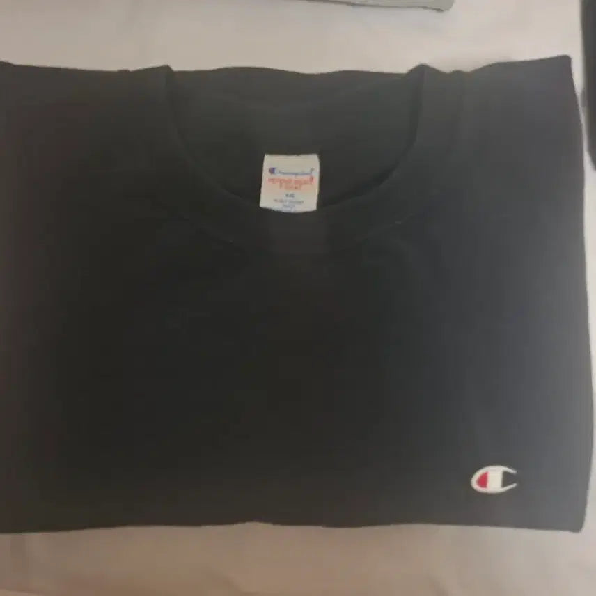 [BUNJANG] Champion Reverse Weave C-Logo T-shirt / [XXL]챔피온 리버스위브 094 루즈핏 C로고 반팔 블랙 2XL