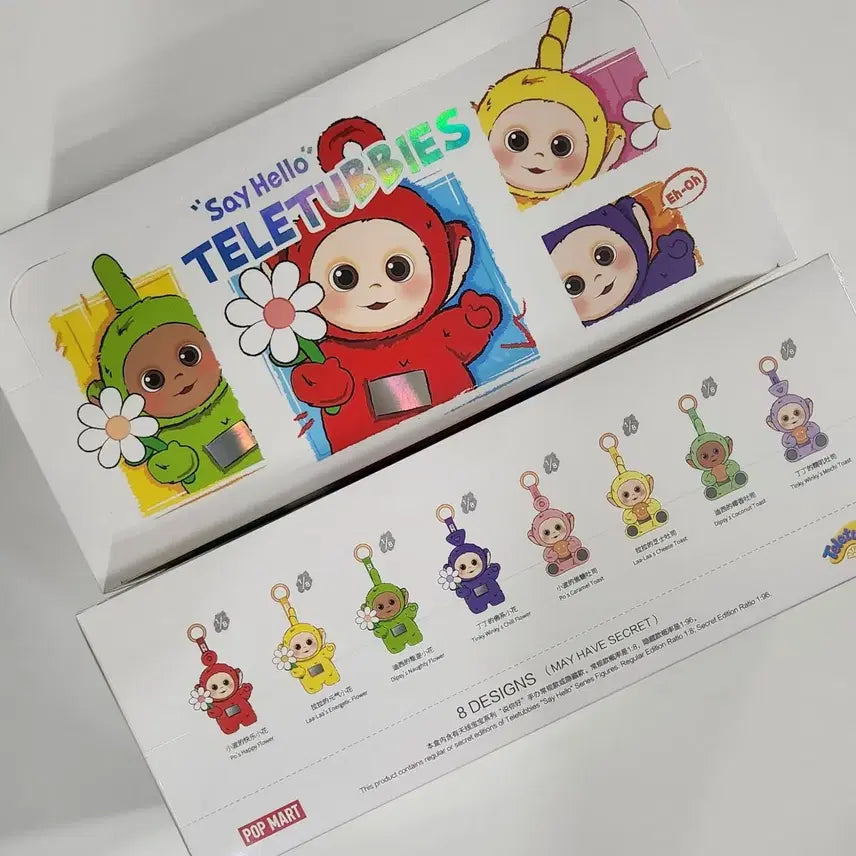[BUNJANG] Pop Mart Teletubbies Nana Lively Flower Keyring / [팝마트] 텔레토비(나나의 활기찬 꽃)