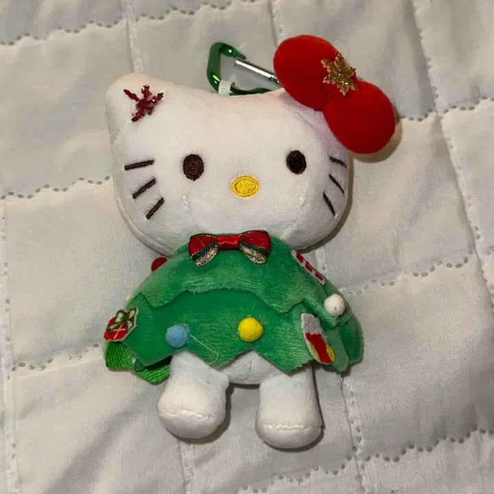 [BUNJANG] Hello Kitty Christmas Tree Doll / 새상품) 헬로 키티 크리스마스 트리 인형