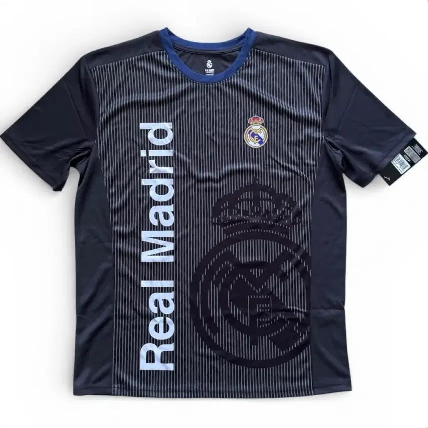 [BUNJANG] Real Madrid Official T-Shirt Black XL / 공홈 레알 마드리드 반팔티셔츠 블랙 Xl