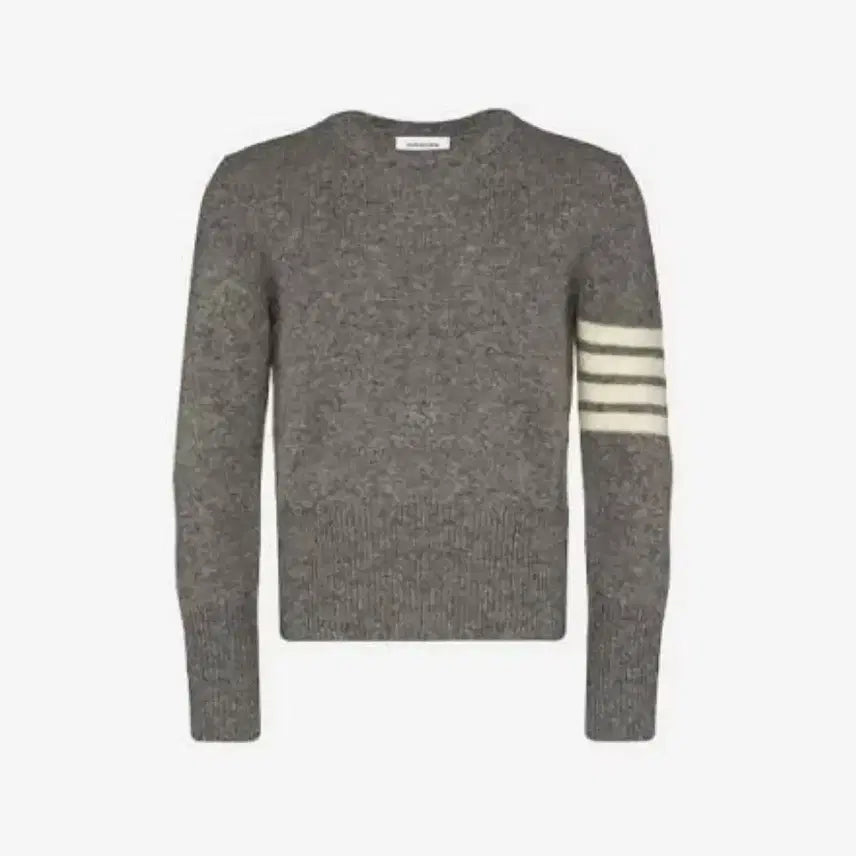 [BUNJANG] Thom Browne Gray Diagonal Knit / 톰브라운 회색 사선 니트