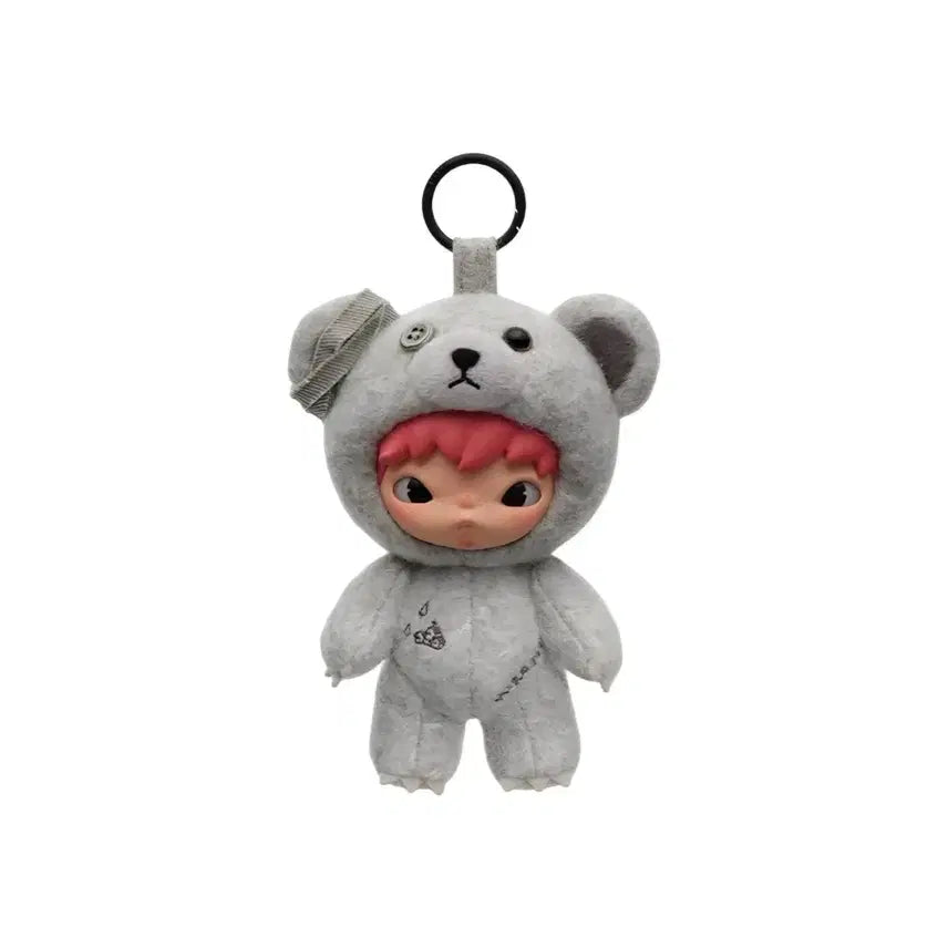 [BUNJANG] POP MART Hirono Road Journal (Gray Gravel) Keyring / [팝마트] 히로노 로드 저널(회색 자갈)