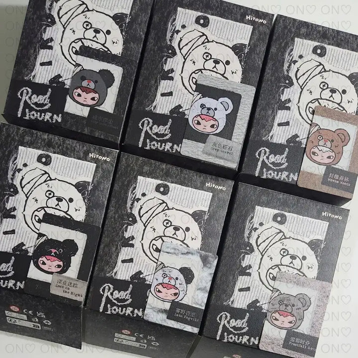 [BUNJANG] POP MART Hirono Road Journal (Gray Gravel) Keyring / [팝마트] 히로노 로드 저널(회색 자갈)