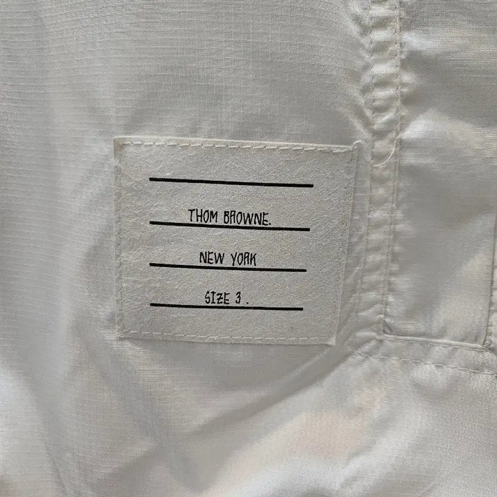 [BUNJANG] Thom Browne Ripstop Windbreaker Jacket / [정품/새상품급/신형/오버핏] 톰브라운 립스탑 바람막이 자켓 3사이즈