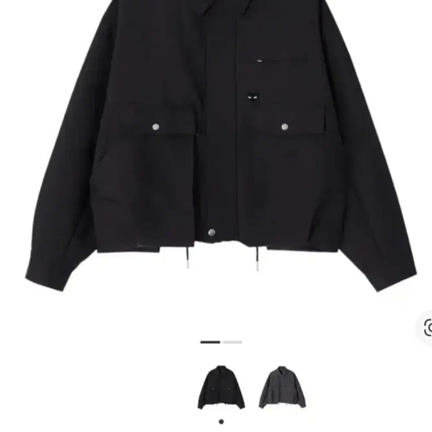[BUNJANG] Songzio Homme Zerogram Black Pocket Jacket L / 송지오옴모 지제로 블랙 포켓 자켓 L