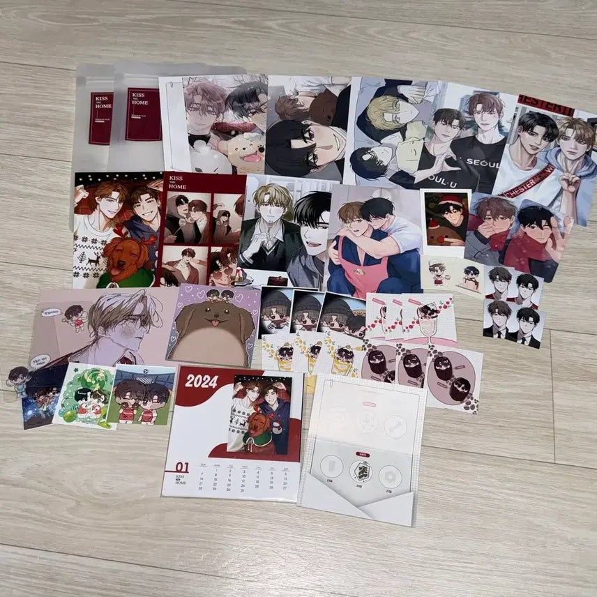 [BUNJANG] Kiss The Ground Event Bundle Set / 키스더그라운드 키더그 이벤트 카페 전프레 디저트 특전 일괄 양도