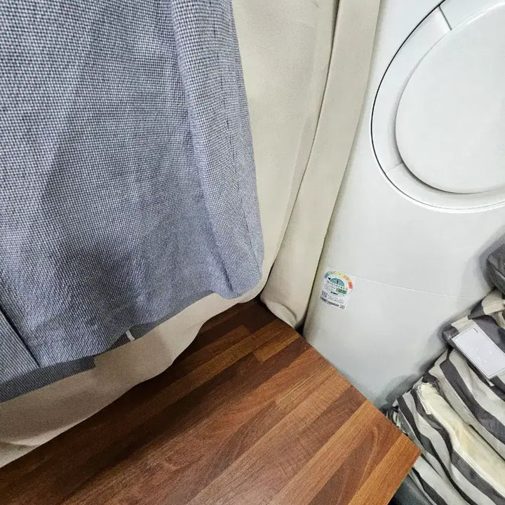 [BUNJANG] Blank Double-Breasted Check Blazer / 빈폴 네이비 체크 더블 자켓