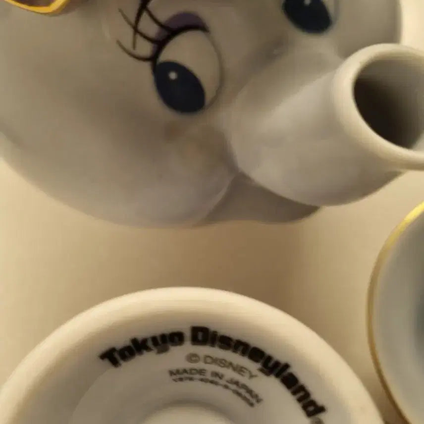 [BUNJANG] Disney Beauty and the Beast Tea Set / 미녀와 야수 찻잔 세트 (디즈니랜드 정품. 새상품)