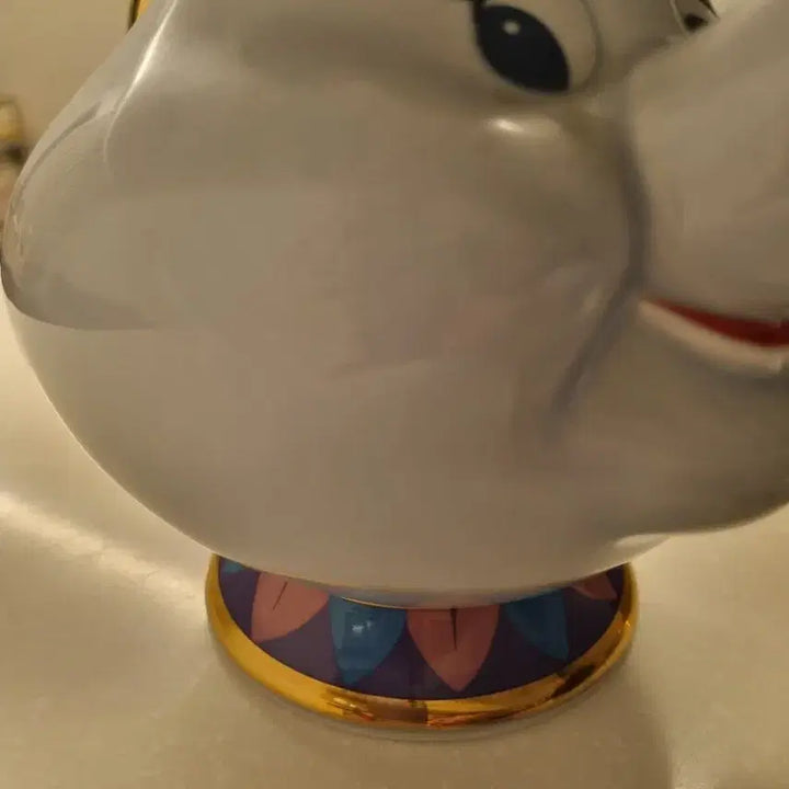 [BUNJANG] Disney Beauty and the Beast Tea Set / 미녀와 야수 찻잔 세트 (디즈니랜드 정품. 새상품)