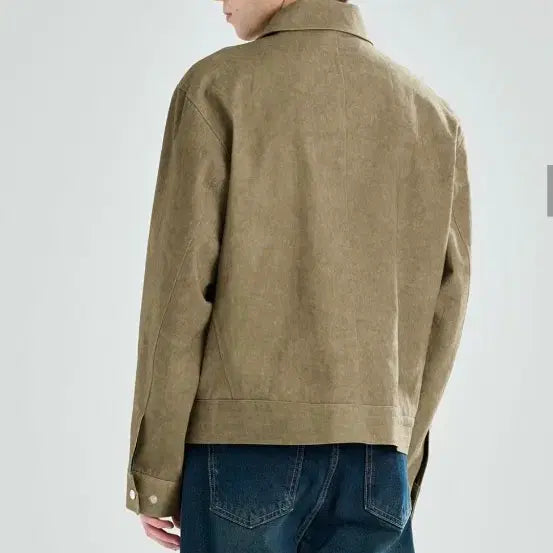 [BUNJANG] Z_flishe Brown Dying Trucker Jacket / 지플리시 다잉 트러커자켓 브라운 size M/웨스턴자켓