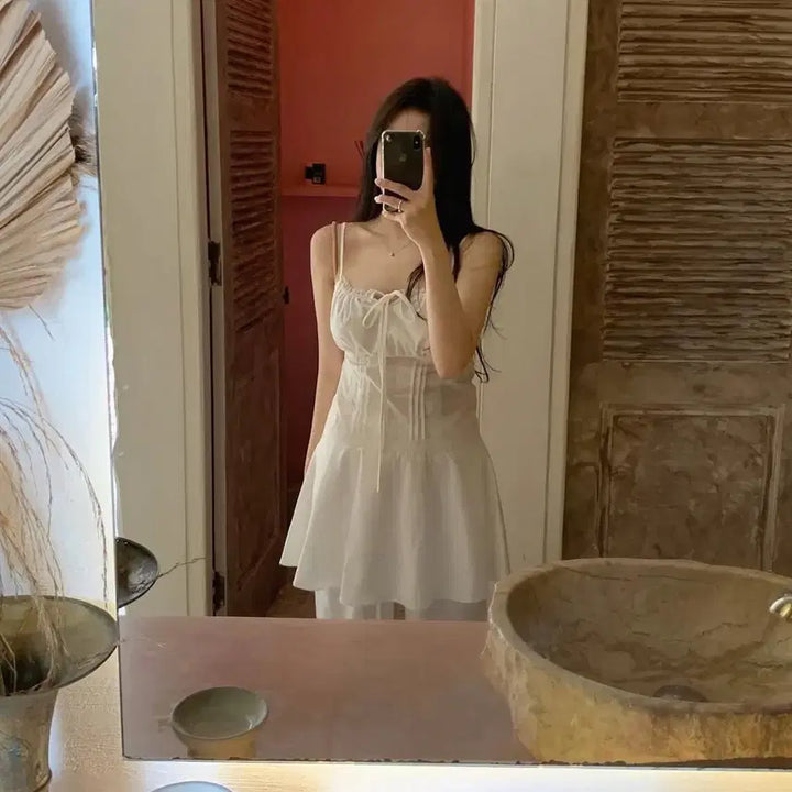 [BUNJANG] Leeds Pure Sleeveless Mini Dress / 리즈leeds pure sleeveless 드레스 숏