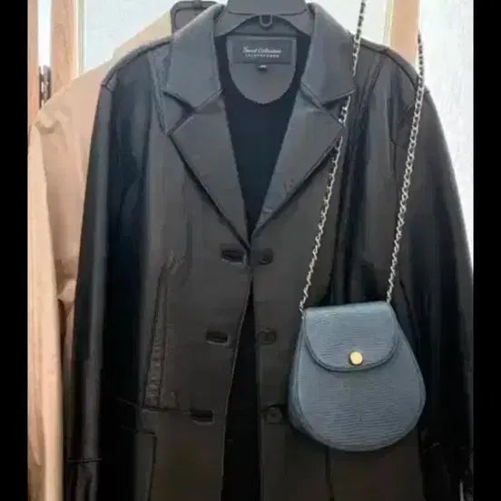 [BUNJANG] Yang Kyungwon Leather Jacket / 양가죽100 양경원 백화점 디자이너 가죽자켓