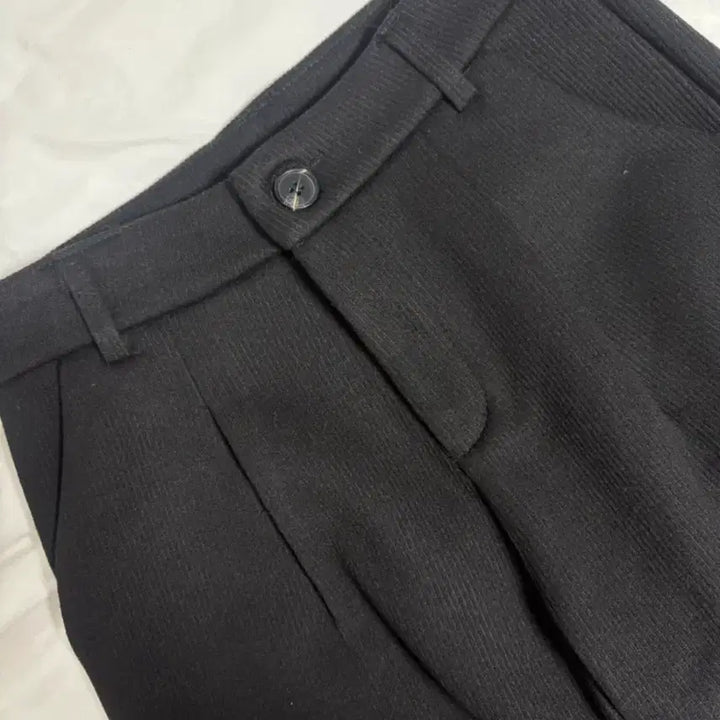 [SOLD OUT] 밸리걸 블랙 기모 바지 슬랙스