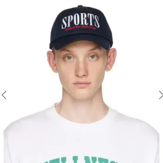 [BUNJANG] Sporty & Rich Cap Navy / Sporty & Rich 볼캡 스포티앤리치 모자