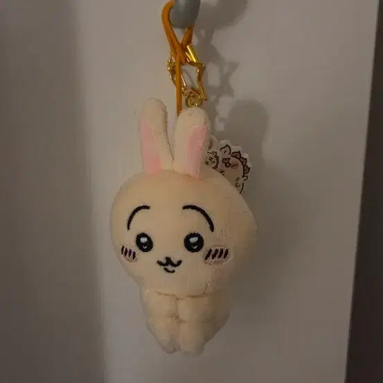 [BUNJANG] Yellow Rabbit Doll Keyring Set / 노란 토끼 인형 키링 먼작귀 우사기 2종 세트