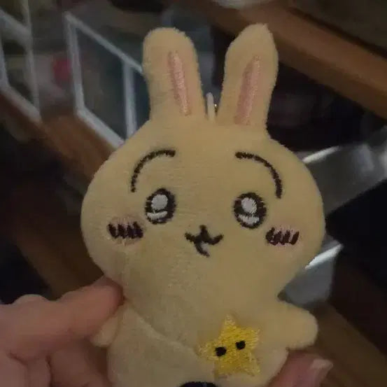 [BUNJANG] Yellow Rabbit Doll Keyring Set / 노란 토끼 인형 키링 먼작귀 우사기 2종 세트