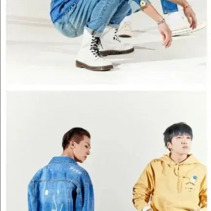 [BUNJANG] PLAC Song Mino Collaboration Jacket / 반택포함-플랙 PLAC 송민호 콜라보 청자켓 새상품(남여공용)