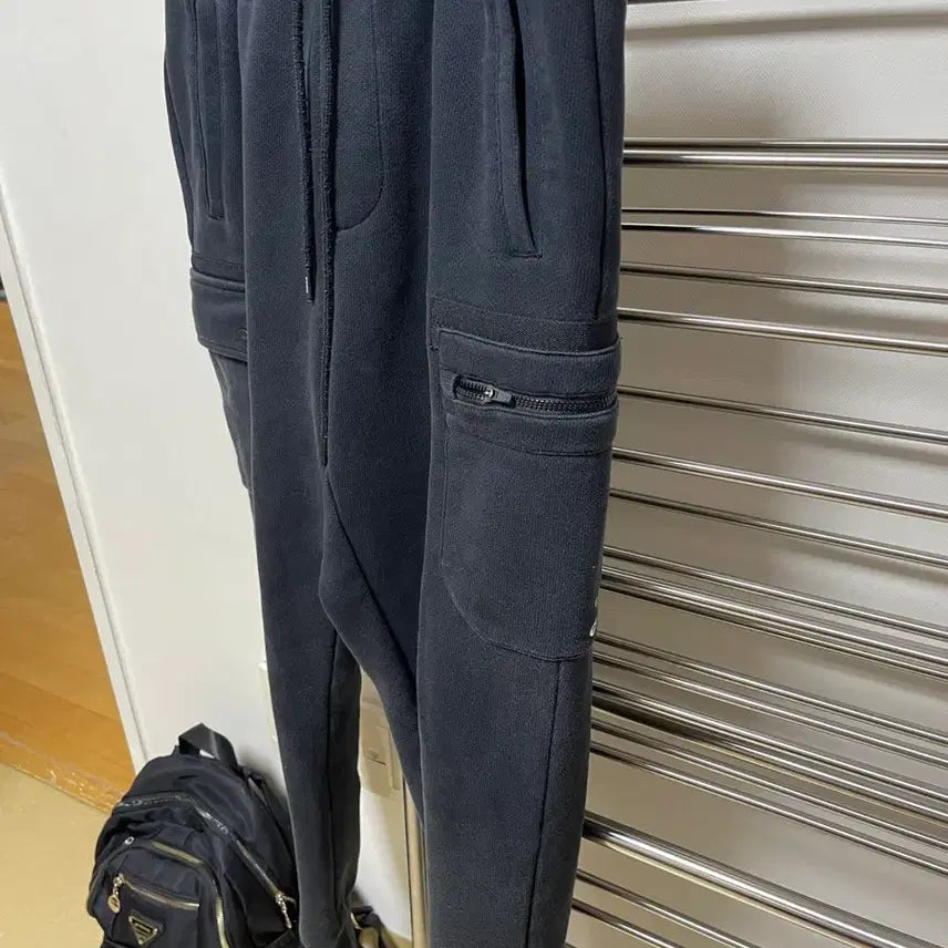 [BUNJANG] Aider Training Cargo Pants 100 / 아이더 츄리닝 카고 밴딩 바지 100