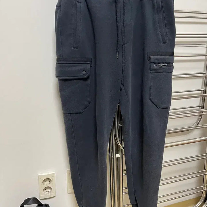 [BUNJANG] Aider Training Cargo Pants 100 / 아이더 츄리닝 카고 밴딩 바지 100