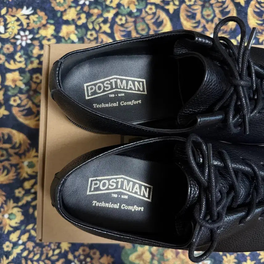 [BUNJANG] Postman Parisien Derby Shoes / [265] 포스트맨 파리지앵 블랙