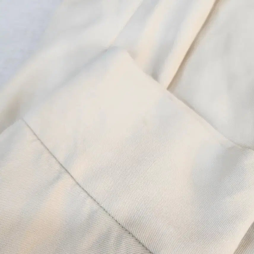 [BUNJANG] Sandro Beige Pleated Dress / 산드로 베이지 원피스 플리츠 한섬