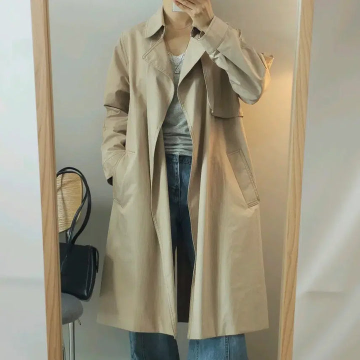 [BUNJANG] Understanding Women's Trench Coat - Spring/Autumn Jacket / (F)언더스탠딩 여자 트렌치코트 봄가을 자켓 캐주얼