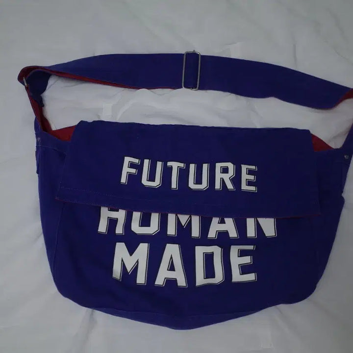 [BUNJANG] Human Made Mail Bag Large Navy / [L] 휴먼 메이드 메일 백 라지 네이비 HM28GD045