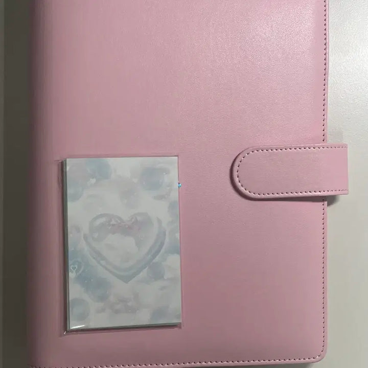 [BUNJANG] Macaron Binder Pink (15 Sheets Included) / 마카롱바인더 핑크 (대지 15장포함)