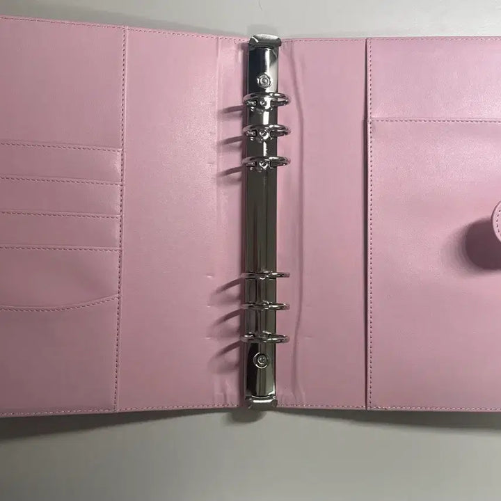 [BUNJANG] Macaron Binder Pink (15 Sheets Included) / 마카롱바인더 핑크 (대지 15장포함)