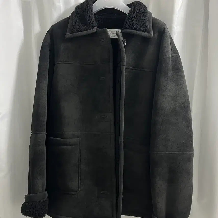 [BUNJANG] Martha Shearling Jacket (Black) / 카달로그 무스탕 Martha Shearling Jacket(Black)