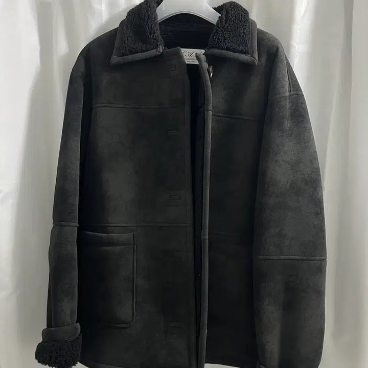 [BUNJANG] Martha Shearling Jacket (Black) / 카달로그 무스탕 Martha Shearling Jacket(Black)