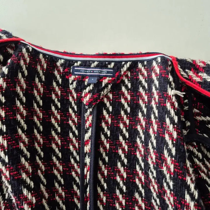 [BUNJANG] Tommy Hilfiger Houndstooth Check Tweed Jacket / 특가)타미힐피거 하운드투스 체크 트위드 자켓