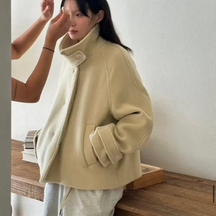 [BUNJANG] Nomaljet Jeanne Wool Butter Coat / 노멜렛 잔느 울버터코트 2사이즈