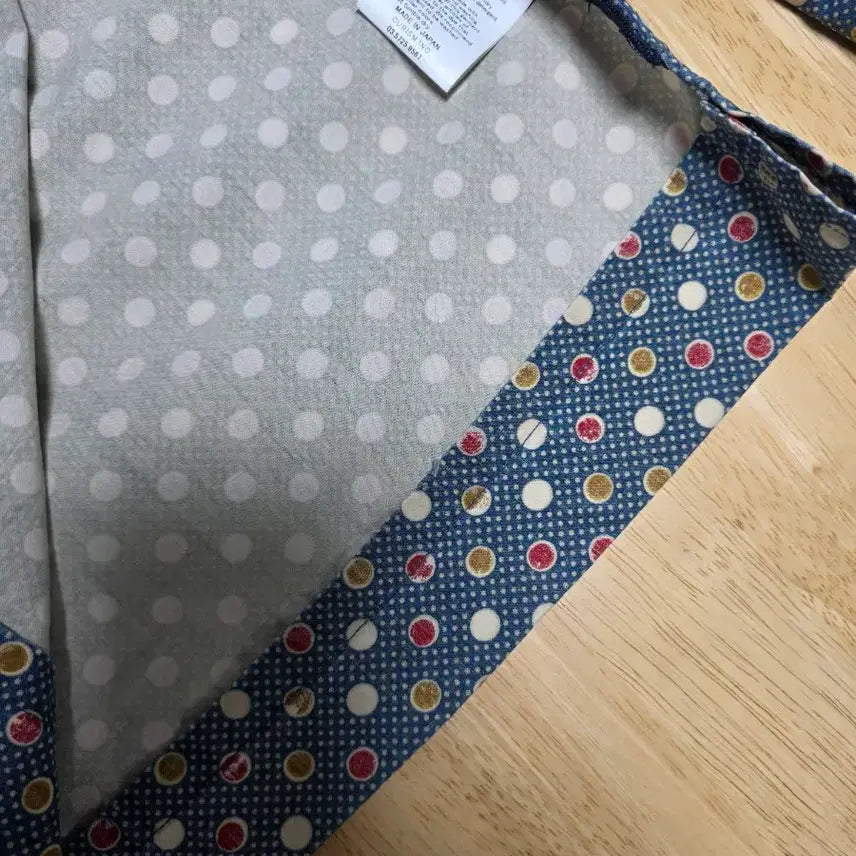 [SOLD OUT] 비즈빔 visvim 도트 풀오버 사이드라인절개 셔츠size(3)