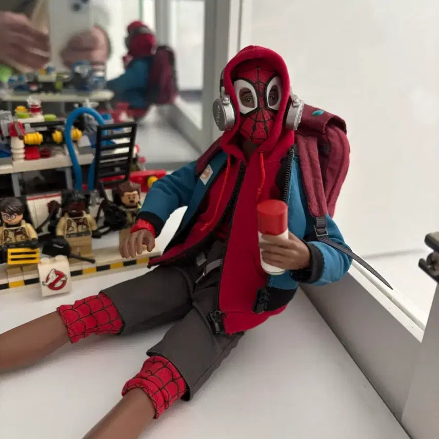 [BUNJANG] Spider-Man Miles Morales Figure Bundle Set / 스파이더맨 마일스 모랄레스 피규어 영리치 (일괄 판매)