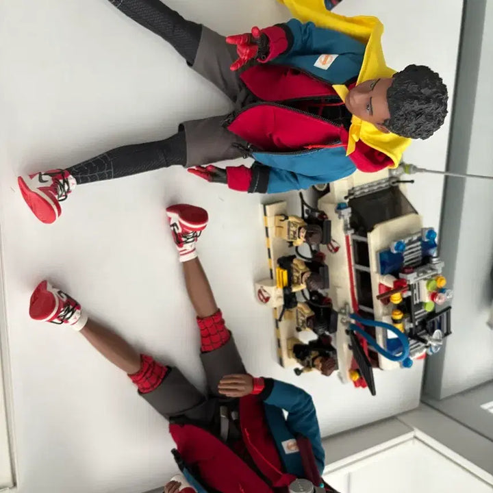 [BUNJANG] Spider-Man Miles Morales Figure Bundle Set / 스파이더맨 마일스 모랄레스 피규어 영리치 (일괄 판매)