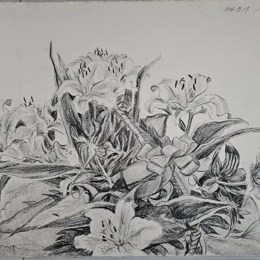 [BUNJANG] Lee Chul-hee Drawing Artwork / 서양화가 이철희 드로잉