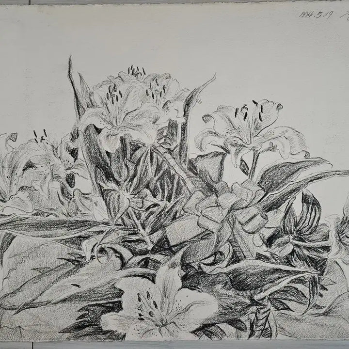 [BUNJANG] Lee Chul-hee Drawing Artwork / 서양화가 이철희 드로잉