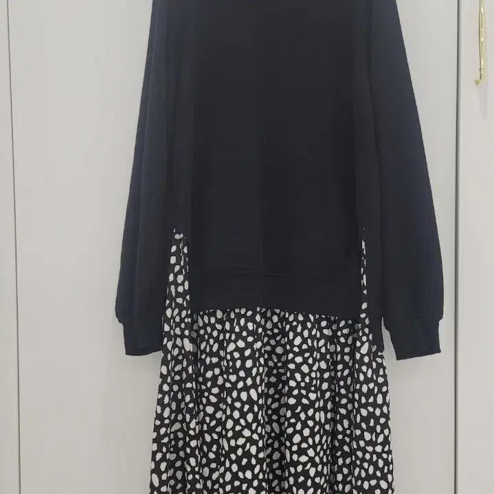 [BUNJANG] SJYP Layered Hooded Dress / SJYP  면후드 원피스M(새상품급)