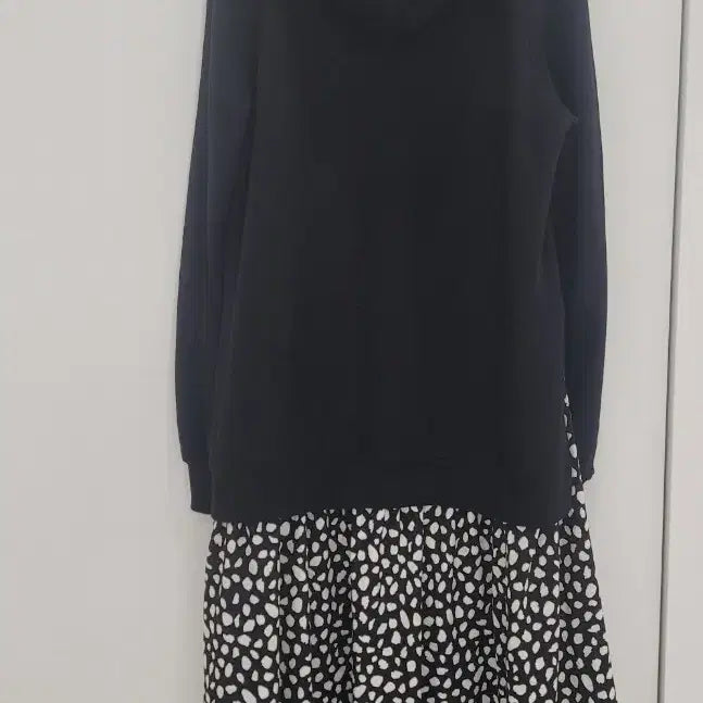 [BUNJANG] SJYP Layered Hooded Dress / SJYP  면후드 원피스M(새상품급)