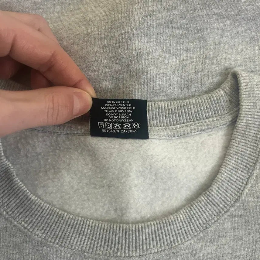 [BUNJANG] Stussy Seoul Ash Heather Sweatshirt / [XL]스투시 서울 맨투맨 애쉬 헤더