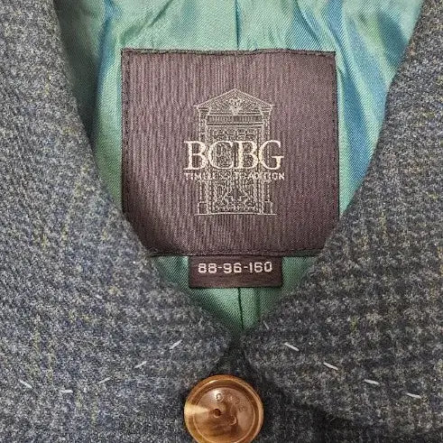 [BUNJANG] BCBG Check Pattern Women's Jacket / BCBG 비씨비지  잔체크 무늬  여성 자켓 55